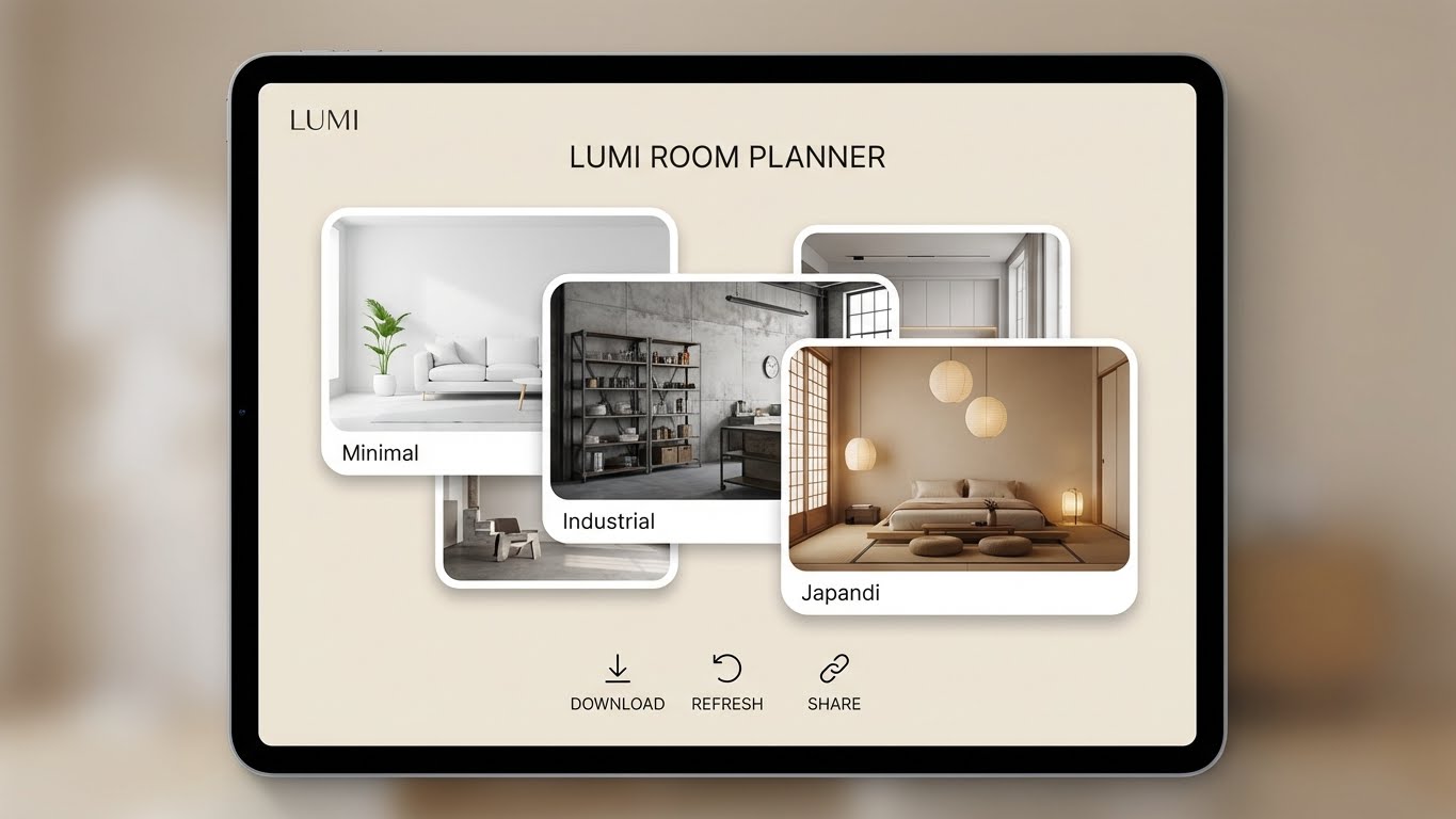 Download, refine, and share every room plan from the room planner online